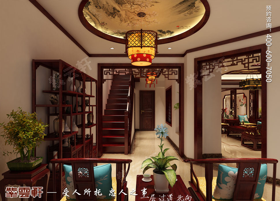 古典家裝設(shè)計(jì)過道